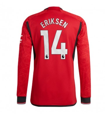 Manchester United Christian Eriksen #14 Replika Hjemmebanetrøje 2023-24 Langærmet